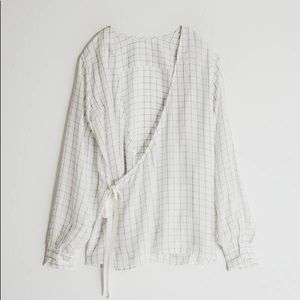 Need Supply/Stelen Willow Back Wrap Shirt (new; S)
